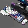 104 Keys RAIKU T16 Keyboard USB Connection Gaming Mechanical Keyboard Keyboard Mouse Set  Office