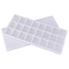 24 Compartments Plastic Paint  , Watercolor Mixing Tray for Students and Artists, Convenient Painting Accessory with 20 Pigment Grids