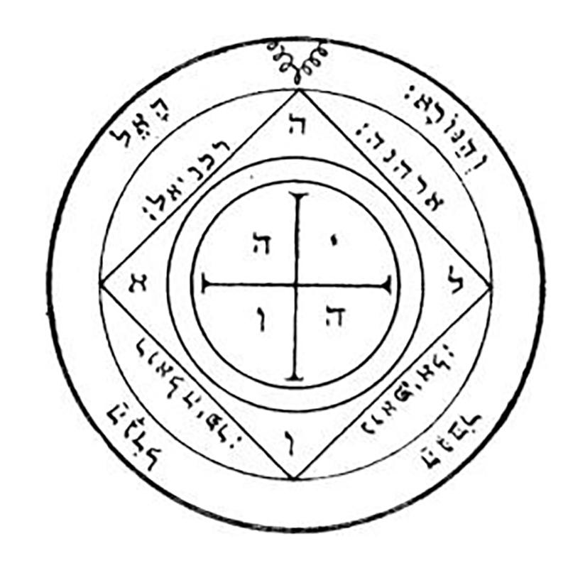 Teamer Chiave di Salomone Ciondolo per Collana in Acciaio Inossidabile Gioielli Vintage Amuleto Soprannaturale Luna Saturno Giove Sole Venere
