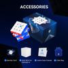 GAN460 M v2 Official GAN Cube Stickerless GAN460 M v2 4x4 Competition Magnetic Cube Easy to Turn Magic Cube (UV)