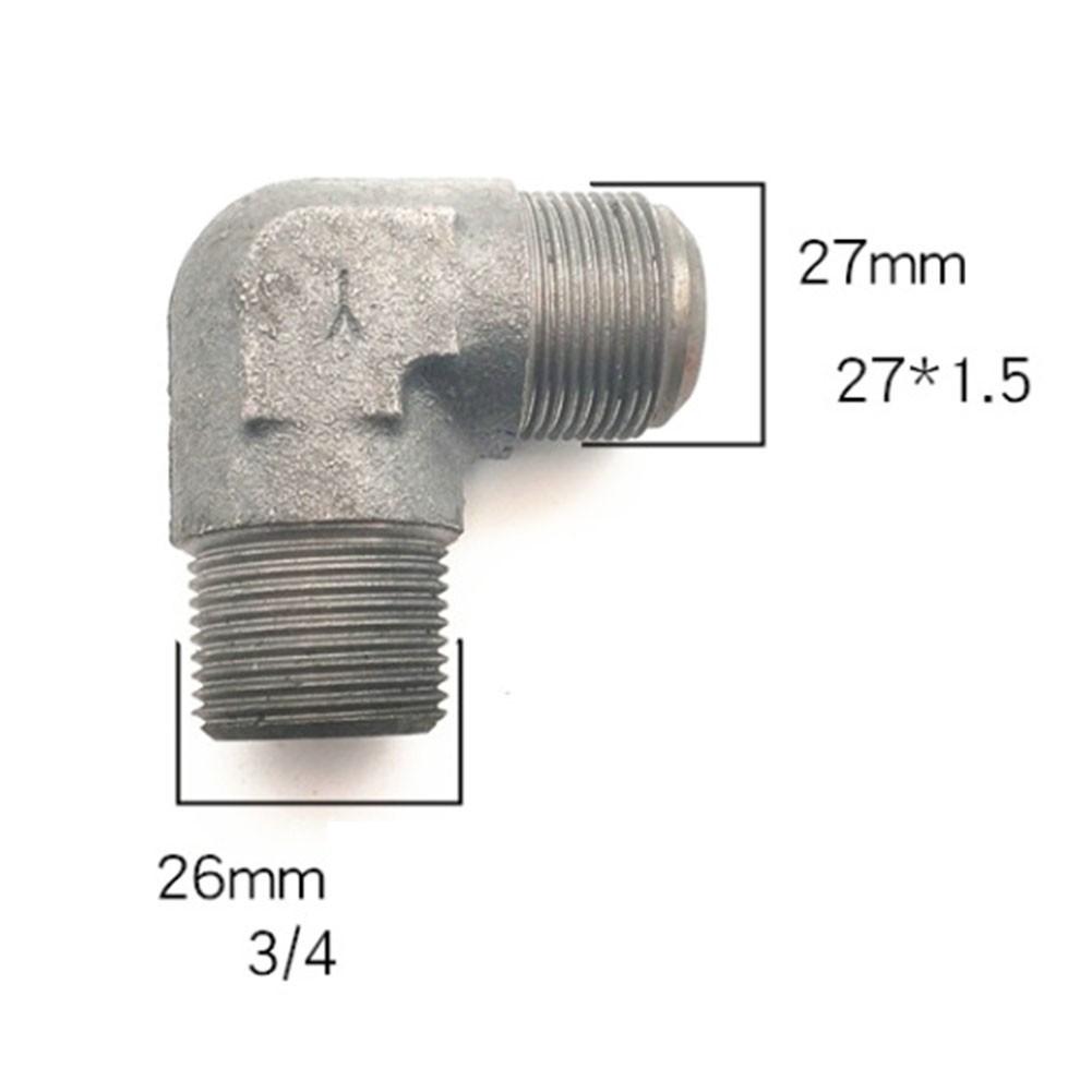 Codo de Bomba de Aire de 1/4 Racores de Válvula de Retención Tipo A-N de 1/8