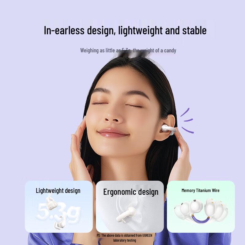 UGREEN HiTune S3 Wireless Ear-Clip Headphones