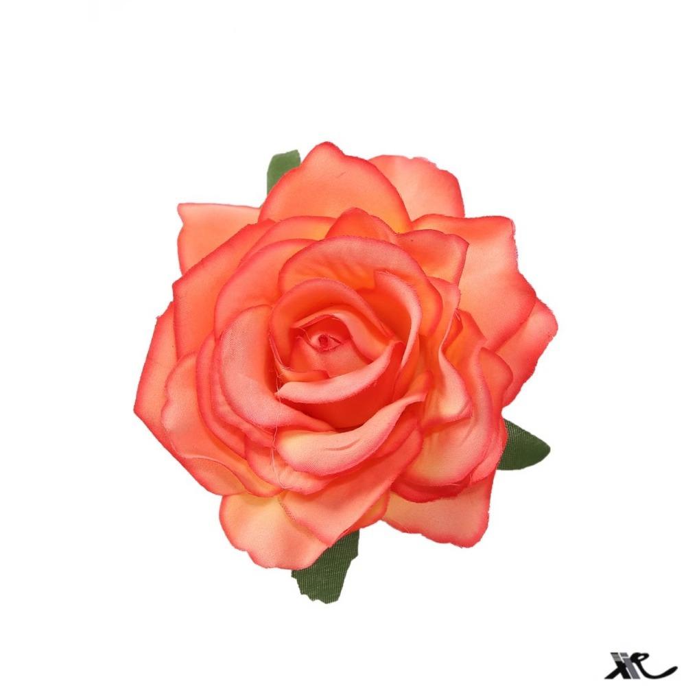 White Camellia Shaped Hair Clip With Small Flowers On Head Floral Internet Famous Atmosphere Side Women