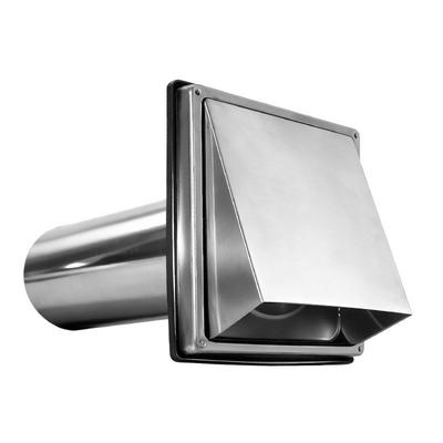 1 Pieza Cubierta de Ventilación para el Hogar Acero Inoxidable Cubierta de Ventilación Cónica de 4 Pulgadas A prueba de Viento a Prueba de Lluvia Ventilación para Calefacción y Refrigeración del Hogar Accesorios HVAC