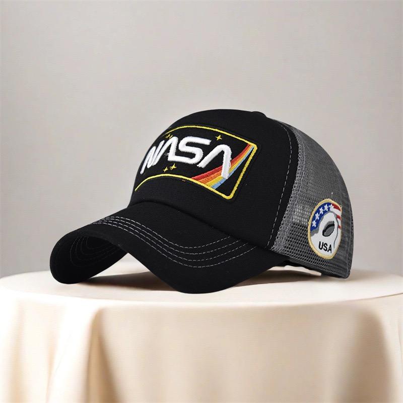 

Hot Sale Unisex Baseball Cap Classic Letter Pattern Mesh Cap Men And Women Breathable Streetwear Summer Trucker Hat 56cm-60cm
