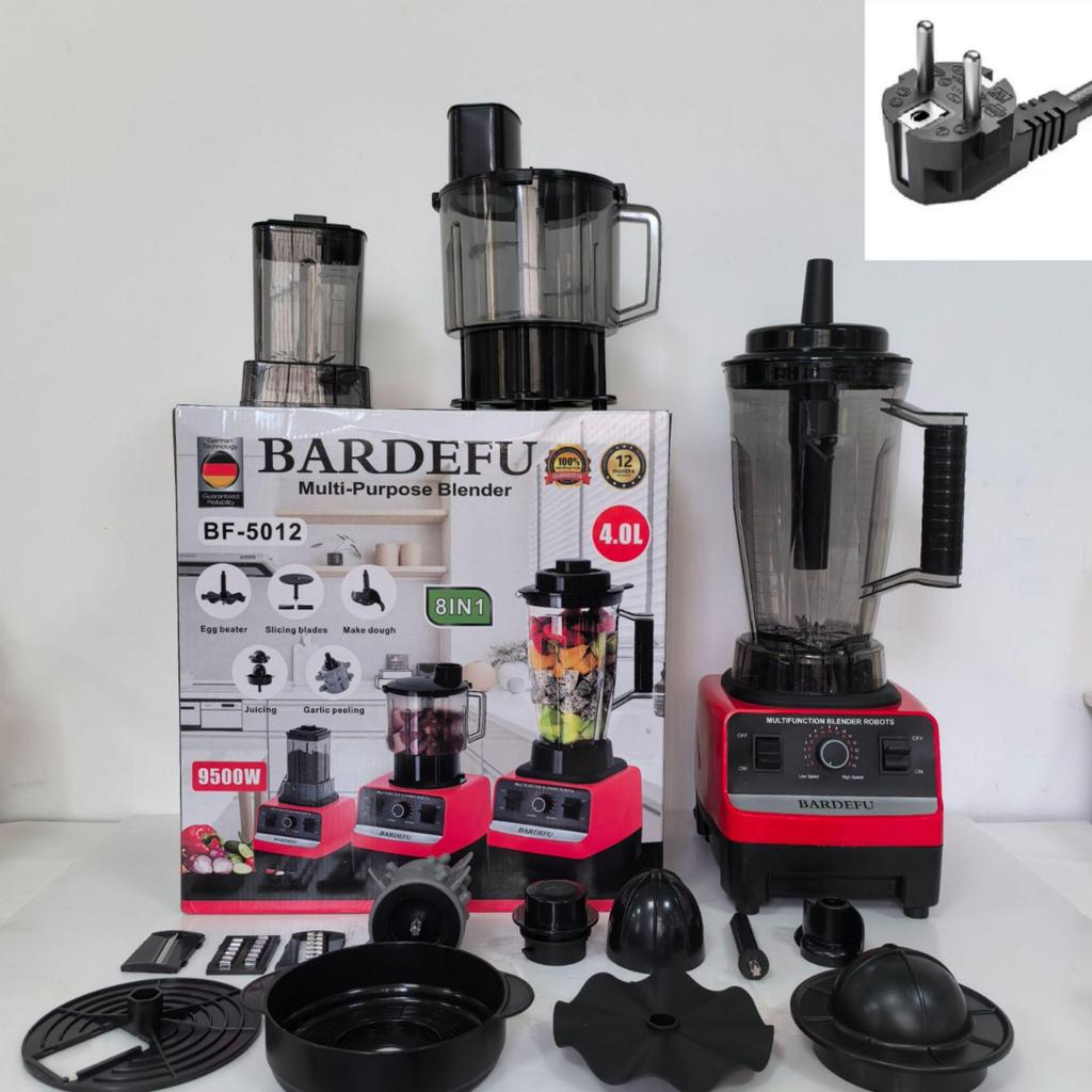2-in-1 Multifunctional Blender & Juicer: Stainless Steel Food Processor for Fruits & Vegetables