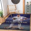 Mbappe Personalized Text Carpet Perfect For Dormitory Playrooms Study Room Living Rooms Antislip Carpet Office Home Decor