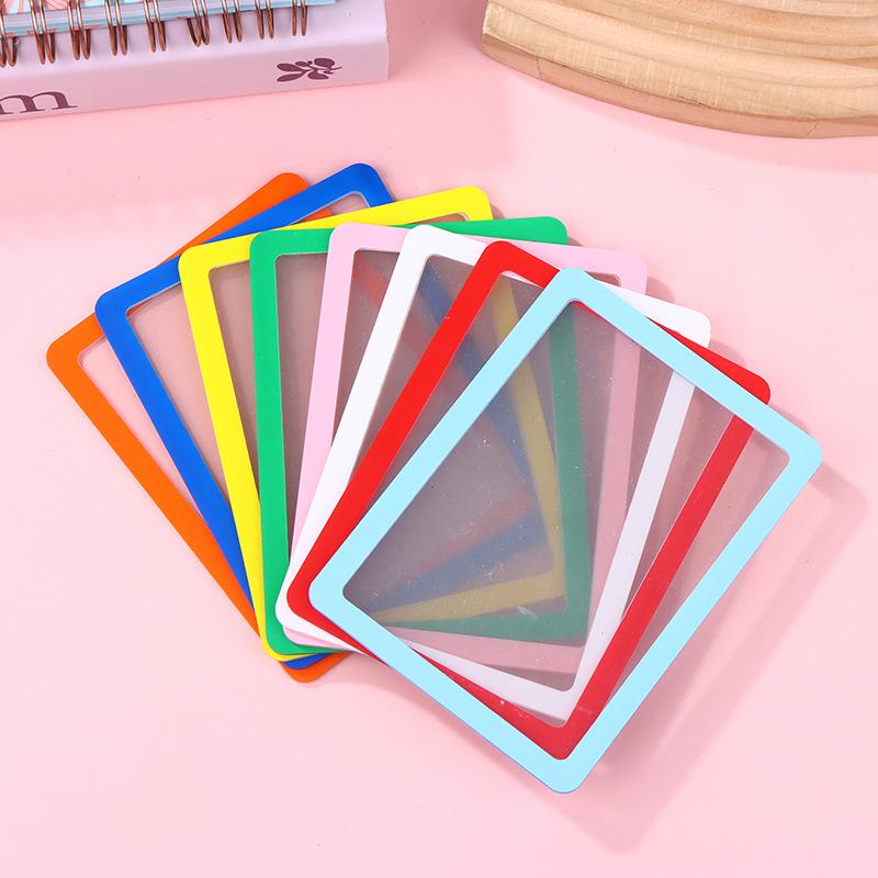 5Pcs Hard Edged Card Sleeve Protective Shell Plastic Material Card Sleeve Anti Fall Protective Shell Providing Protection