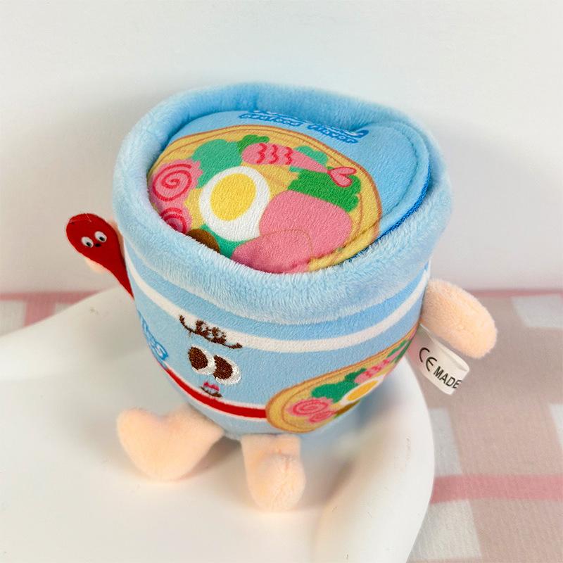 

Японская имитация лапши быстрого приготовления кукла плюшевый брелок кулон креативная лапша быстрого приготовления кукла рамен еда подвесное украшение 8cm