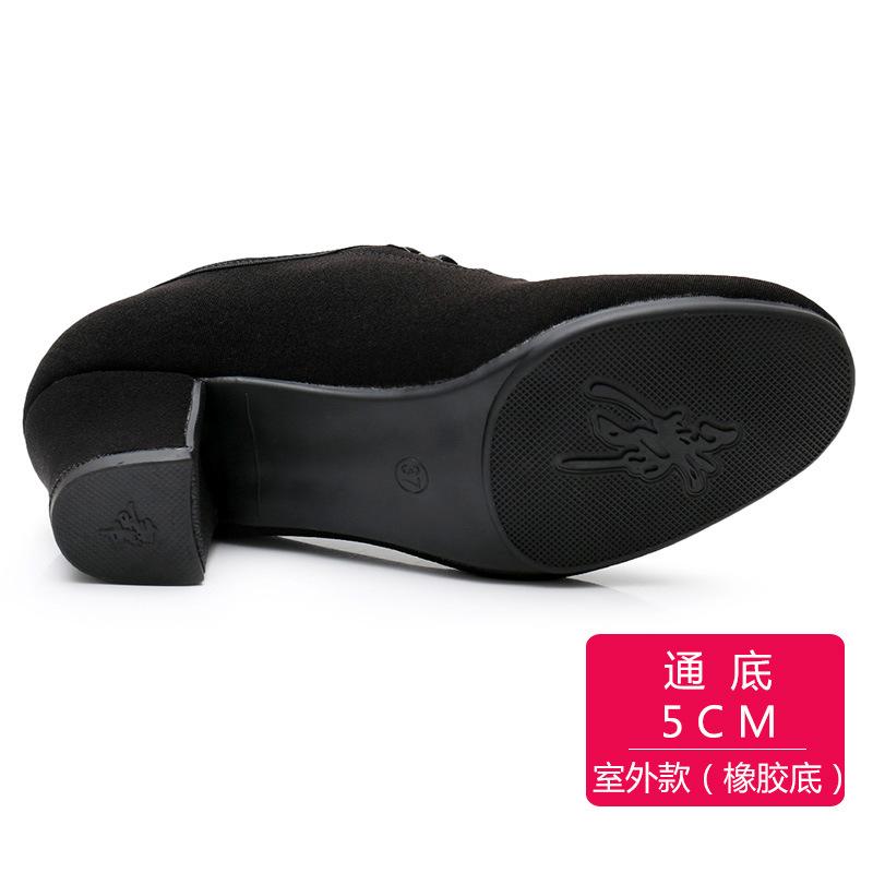 Latin Dance Shoes for Women Soft Sole Oxford Cloth Modern Ballroom Jazz Square Dance Shoes