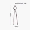 RSINC Stainless Steel Pakkad | Tong  Easy Gripping Handle | Chimta | Pakkad Utility Holder (Silver) 1pc Stainless Steel Tong Pakkad