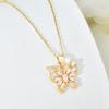 Butterfly Necklace Women'S Light Luxury Versatile Premium Temperament Zircon Pendant Accessories