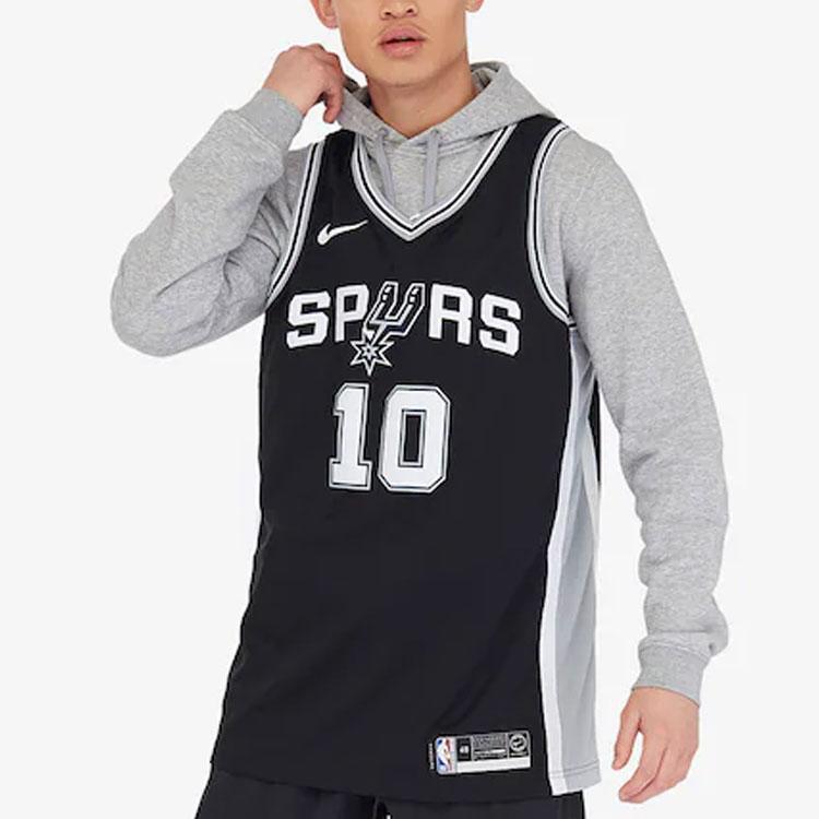 Nike NBA Swingman Jersey Icon Edition - Spurs DeRozan #10 Basketball Vest Men Tops Black 864509-018