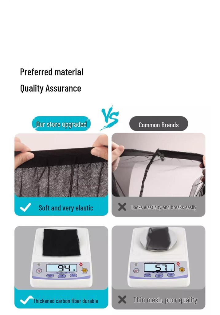 Car Window Sunshade & Privacy Curtain with Heat Insulation and Anti-Mosquito Net