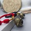 Adjustable Brass Pet Collar with Bell for Medium and Large Dogs & Cats - Teddy, Golden Retriever Necklace Accessories