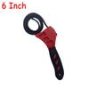 6inch 8inch Belt Wrench Adjustable Oil Filter Jar Opener Pipe Multifunctional Puller Strap Spanner Cartridge Disassembly Tool