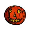 Halloween-Fußmatte für die Haustür im Freien, Parodie, lustige Fußmatte, rutschfeste Teppichdekoration, 60 x 60 cm