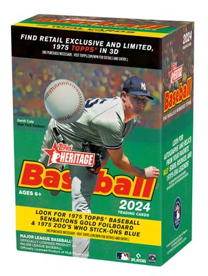 2024 Topps Heritage Baseball - Value Box Heritage Baseball Value Box