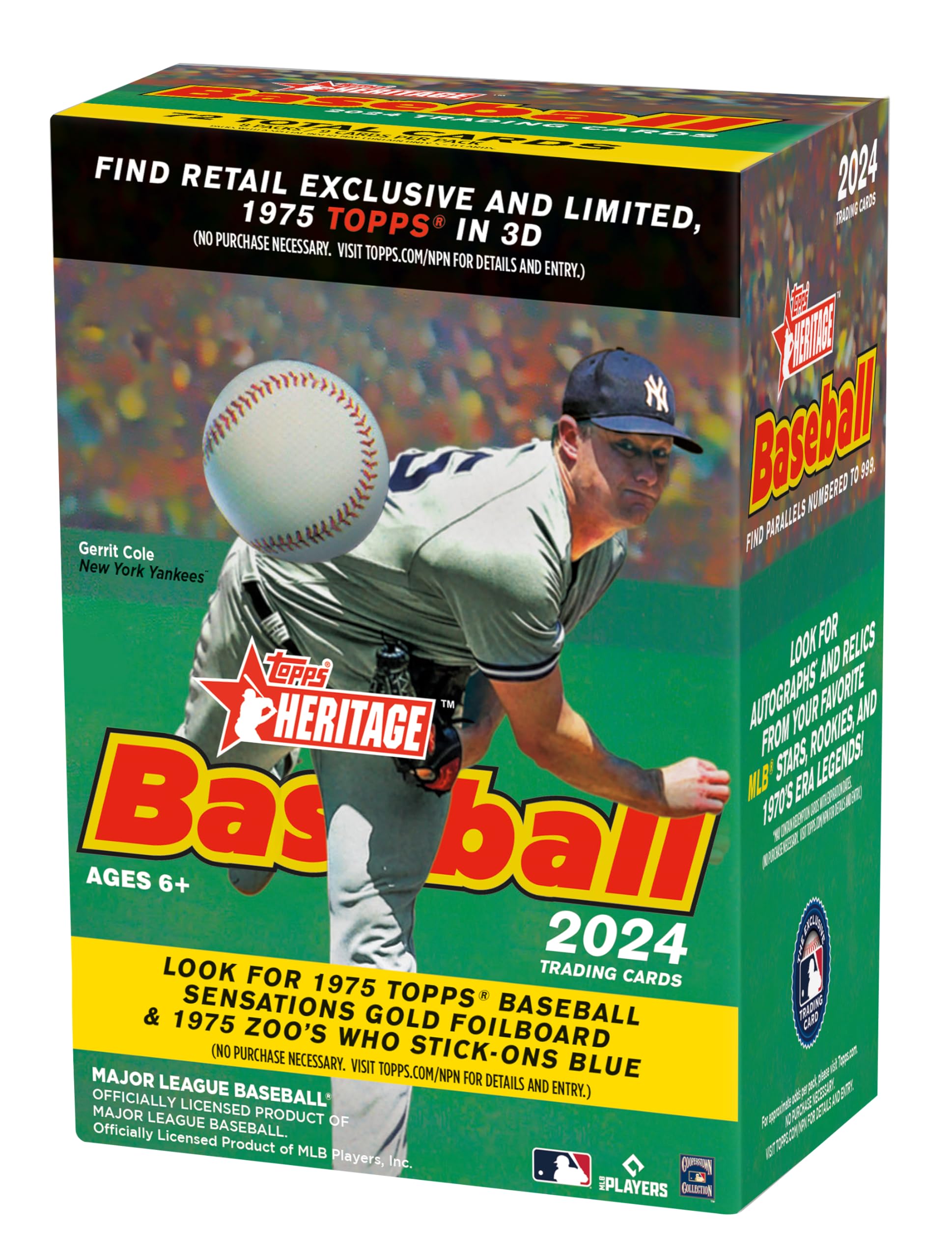 

2024 Topps Heritage Baseball - Value Box Heritage Baseball Value Box