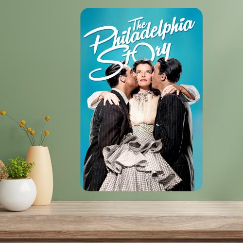 The Philadelphia Story Classic Movie Metal Poster Sign 20x30cm（7.8x11.8inch）