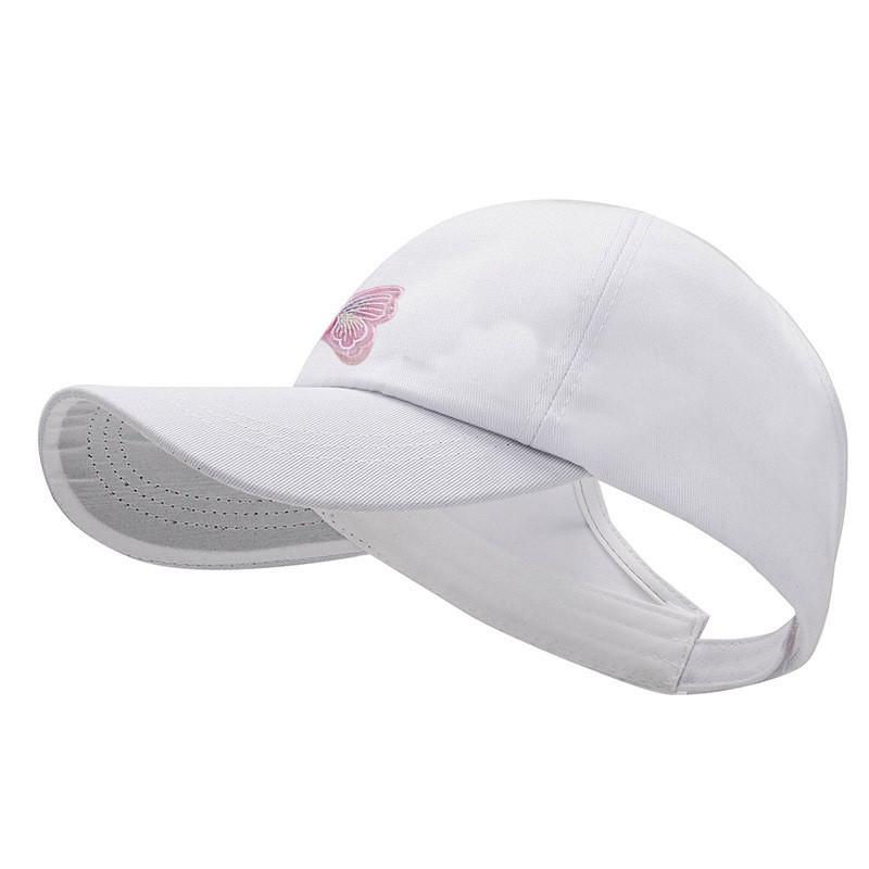 Butterfly Pink Kids Baseball Cap With Sun Protection And Breathable Polyester For Summer Outdoor Use
