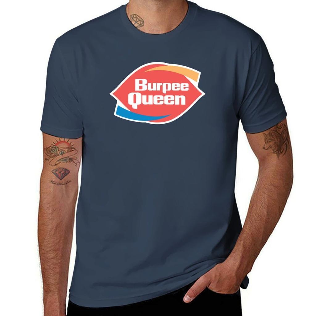 Burpee Queen Fitness Tshirt Plus Size Everyday Tee Shirt