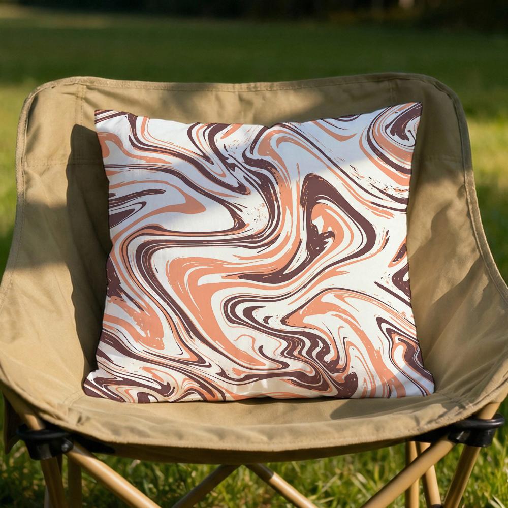 soft water ripple Cushion Cover Soft Reversible Durable Pillow Cover MultiScene Use for Home Car Daily Comfort