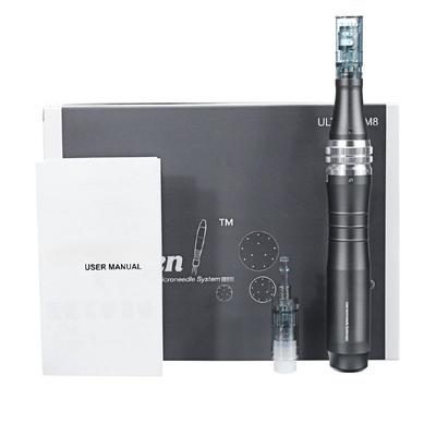 Hydra Pen M8-W/C Microneedling Pen With Needle Automatic Serum Anti-Aging Therapy System Derma Beauty Machine Skin Care Tool