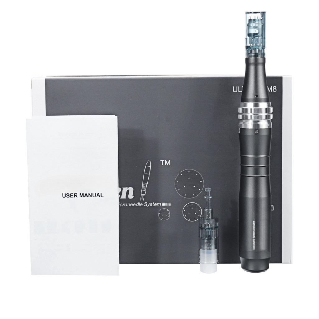 

Hydra Pen M8-W/C Ручка для микронидлинга с иглой Автоматическая система для терапии сывороткой против старения Дерма-косметологический аппарат Инструмент для ухода за кожей UK
