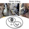 O Rings Seal Kit For Swimming Pool Pumps Repair Restores Optimal Pressure And Prevents Motor Damage