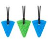 Baby Teether Pizza Ice Cream Shape Sensory Chew Necklace Silicone Teeth Glue For Teething Autism Biting Chewing Baby Care
