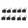 10Pcs Fishing Abo Float Slider Sinker Slip Clip Snap Fishing Weight Slide Plastic Connector For Braid Fishing Line Fishing Tools