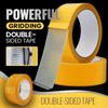 1Roll 20M Double Sided Tape High Viscosity Grid Fiber Transparent Double Sided Tape Sticky Adhesive Fiber Mesh Tape