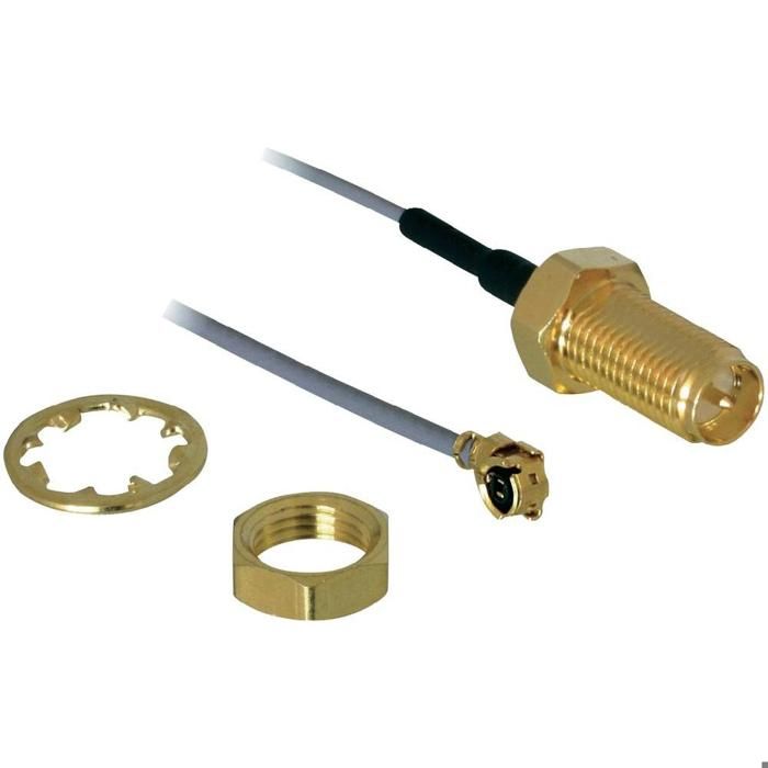 Antenne - DELOCK - CONTACT DANTENNE HF RP-SMA - Longueur 20 Cm - Installation Réseau - 88340