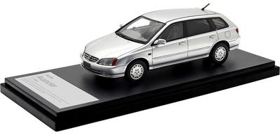 Inter Allied Hi Story Scale Honda Avancier V Satin Silver Metallic Finished Model HS484SL 1/43 (1999)
