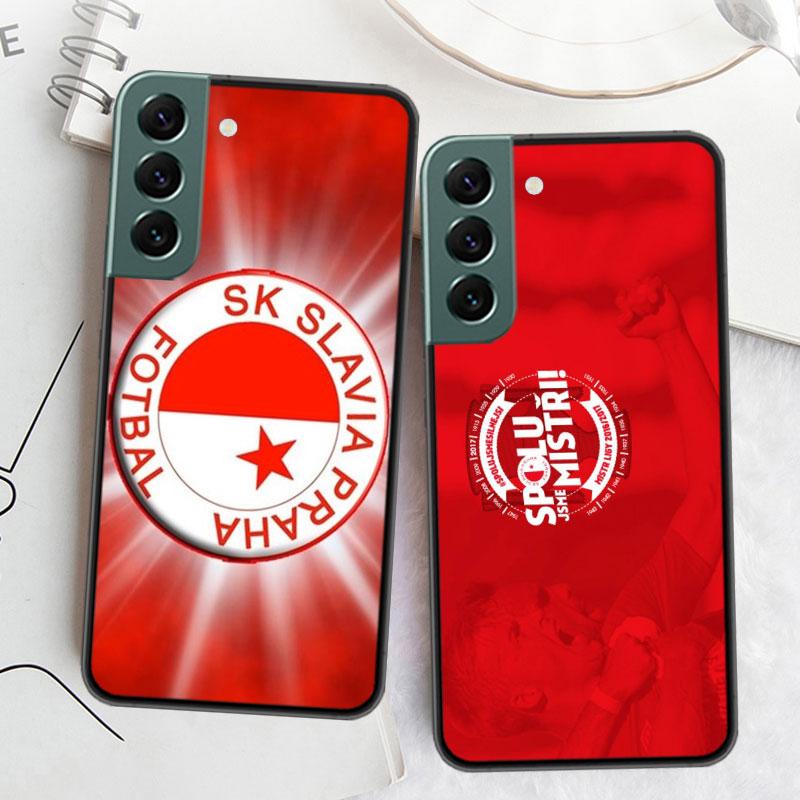 Sk Slavia Praha Czech Republic Phone Case For Samsung A16 A26 A36 A56 Galaxy A02S A12 A52S A13 A23 A33 A53 A54 A34 A24 A14 A22 A