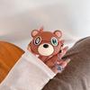 Cute Dropout Bear AirPods Pro Apple Bluetooth Headset Case 2/3/4 Generation Cartoon Silicone Protective Case