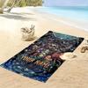 Custom Game  Print Beach Towel, Large Soft Quick Dry Towel for Beach Camping Swimming