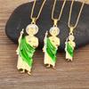 Nidin New Fashion Religious Style S/M/L Sizes Choice Charm Pendant Necklace For Women Choker Chain Lady Jewelry Daily Party Gift
