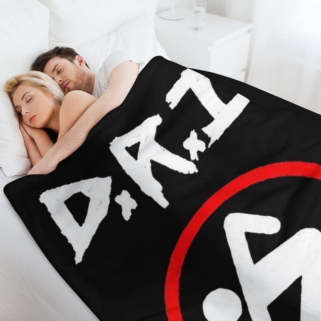 D.R.I. Band Throw Blanket bed plaid Luxury Thicken Moving Designers Blankets