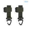 Sangle de reliure portable en nylon multi-usages Crochet pour gants Gants de travail Clip de sécurité Corde d'escalade extérieure Boucle de suspension de camping