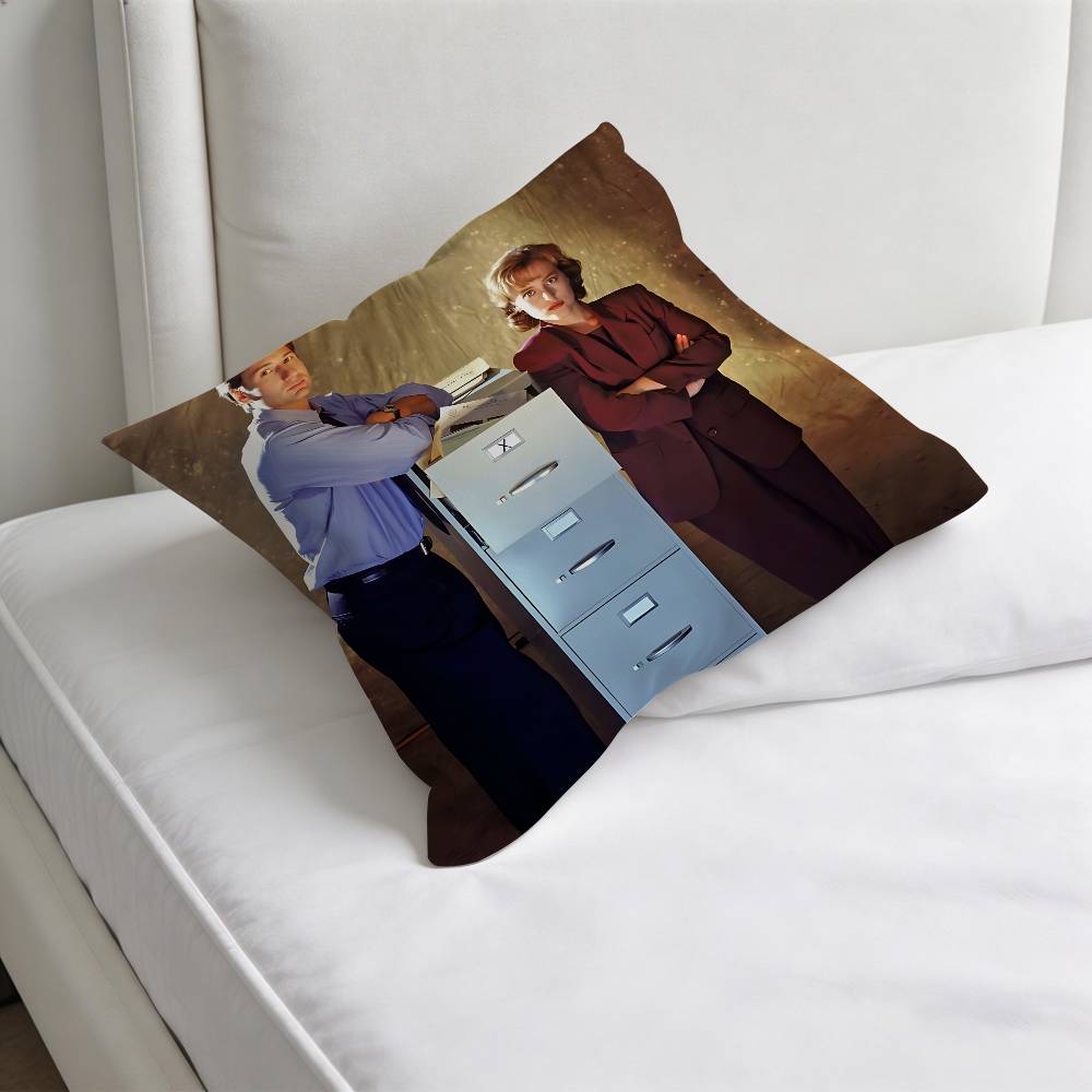 The Fantastical XX Files Cool Fashion Square Pillow Case Durable Throw Pillow Cover for Sofa Couch Chair