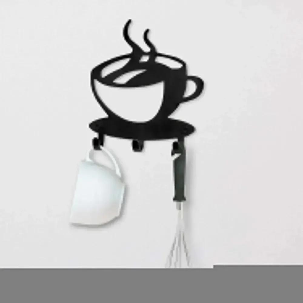 1шт держатель для ключей настенный - современный органайзер для ключей с 3 крючками — фото 5