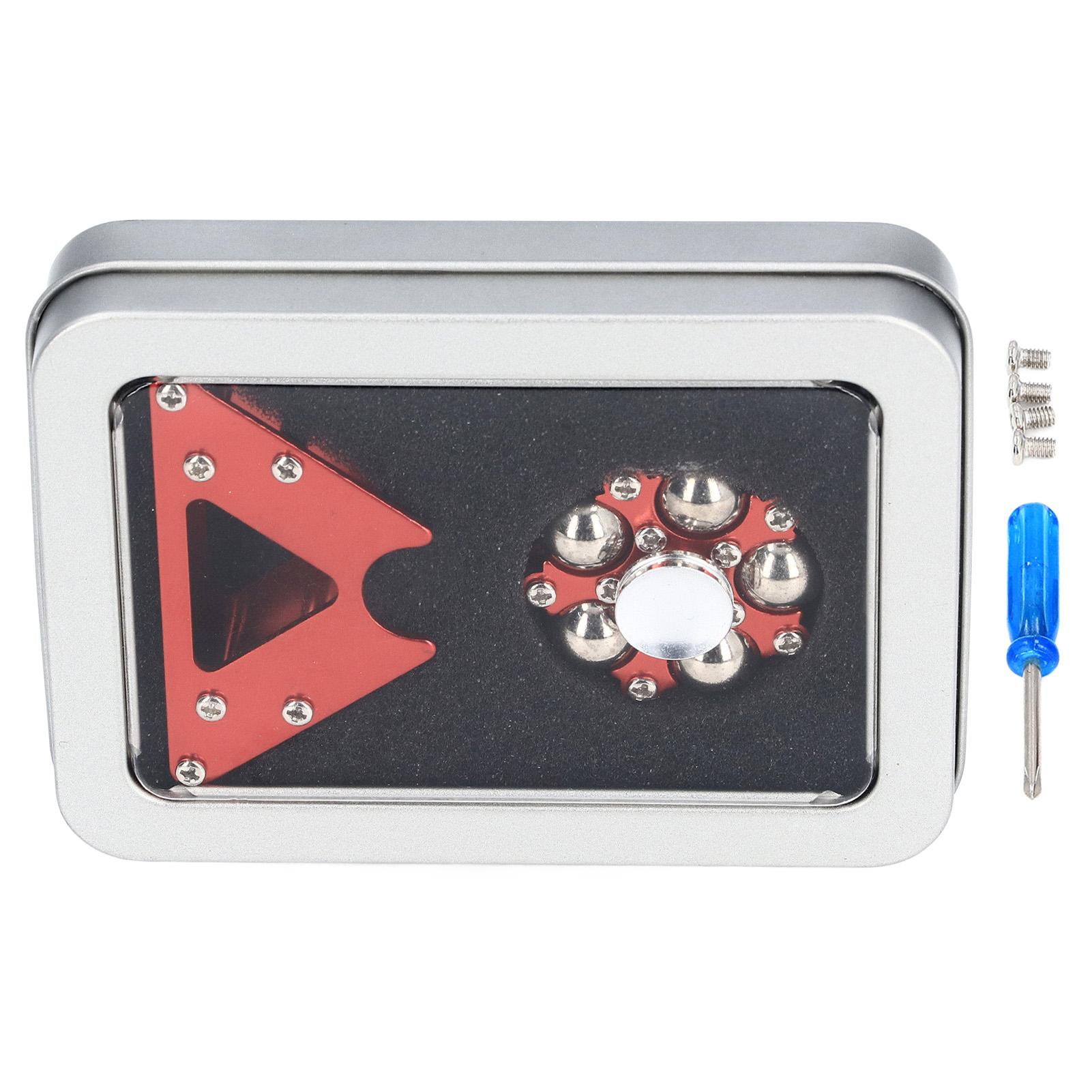 

Вращающееся колесо обозрения игрушка из алюминиевого сплава вращающееся декомпрессия снятие стресса красный