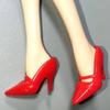 Plastic Fashion Foot Length 2.2cm Doll Shoes High Heels Shoes Accessories 1/6 Dolls Boot