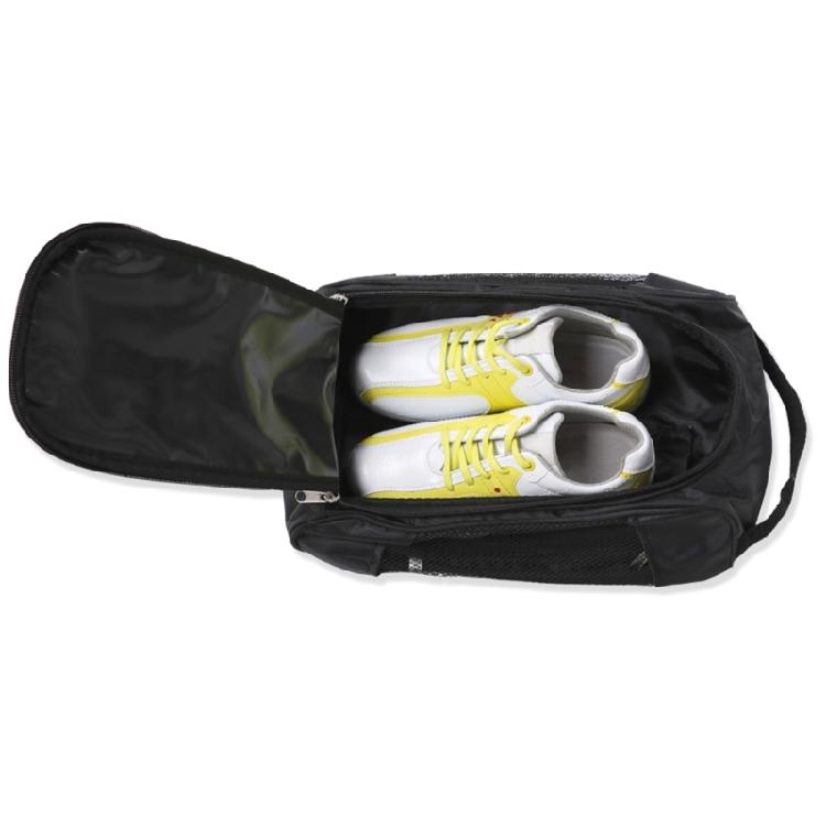 Football Boot Bag, Golfs Shoe Carriers Golfs Shoe Carrying Bag with Zipped Pockets, Sports Shoes Bag for Travel Storage