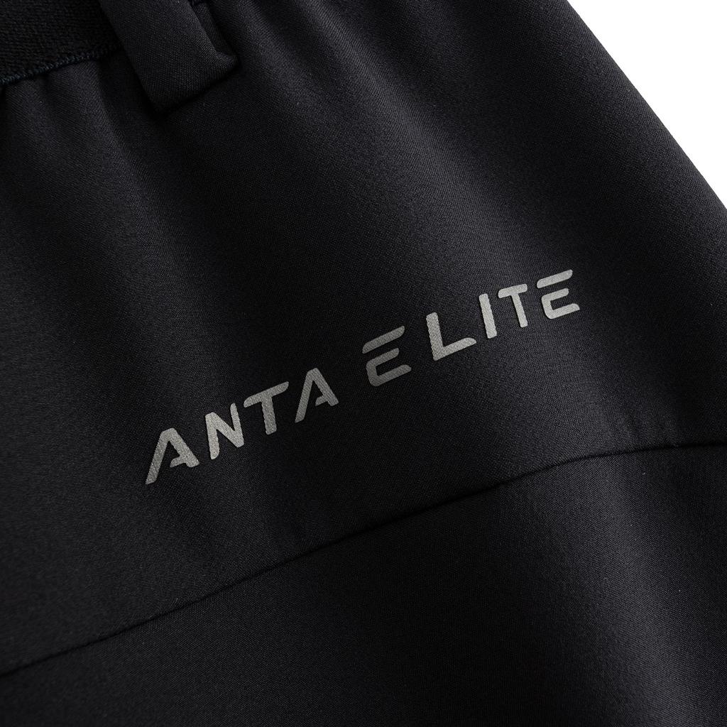 Anta Elite Training Series Woven Sports Pants Men Bottoms Basic-Black 952547509-2