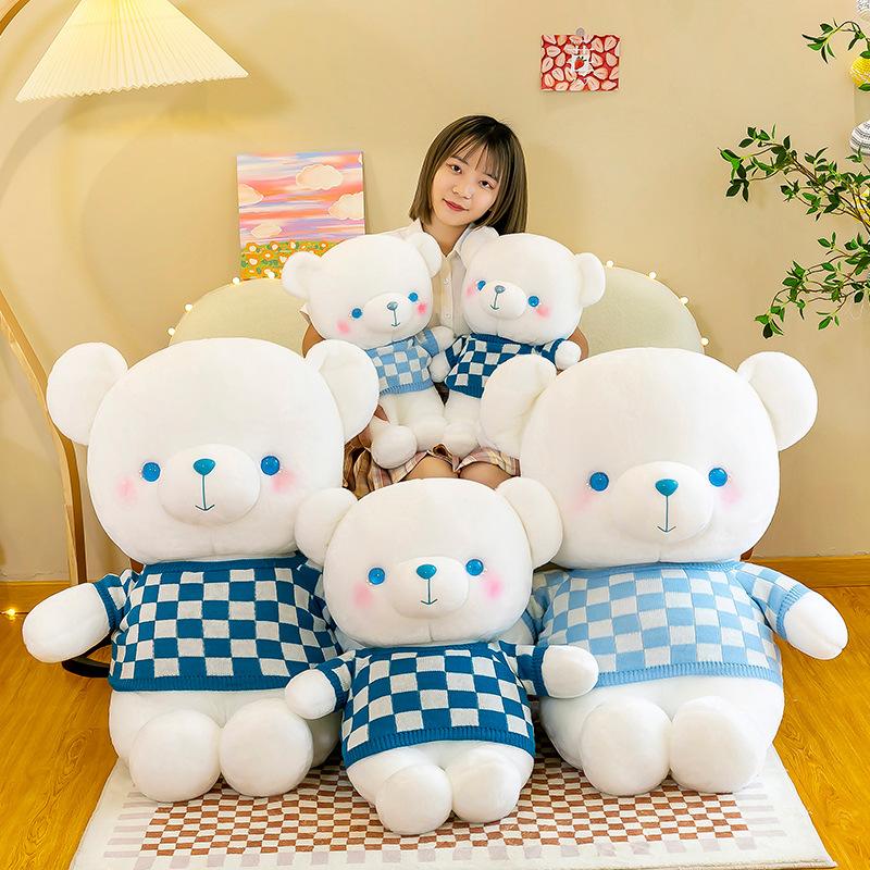 Sweater Teddy Bear Doll Doll Plush Teddy Bear Girlfriend Valentine's Day Birthday Gift Annual Meeting Gift