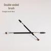 Portable Double-Ended Spiral Angled Makeup Brush for Brows and Lashes