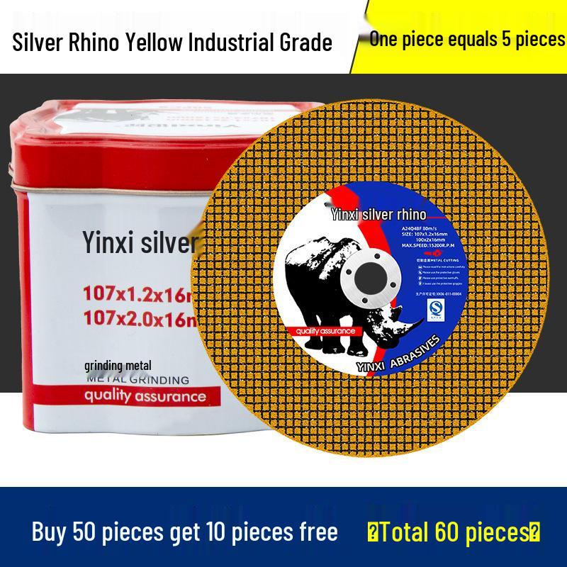 Stainless Steel Wear-Resistant Cutting Disc Set for Angle Grinder